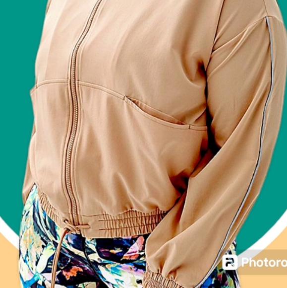 NWT Bomber 2XL & 3XL Windbreaker Jacket w Pockets  Have In 4 Colors - Picture 3 of 14